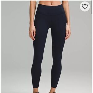 Lululemon Fast and Free 25” True Navy